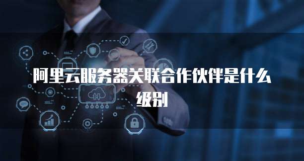 阿里云服务器关联合作伙伴是什么级别