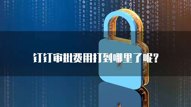钉钉审批费用打到哪里了呢？
