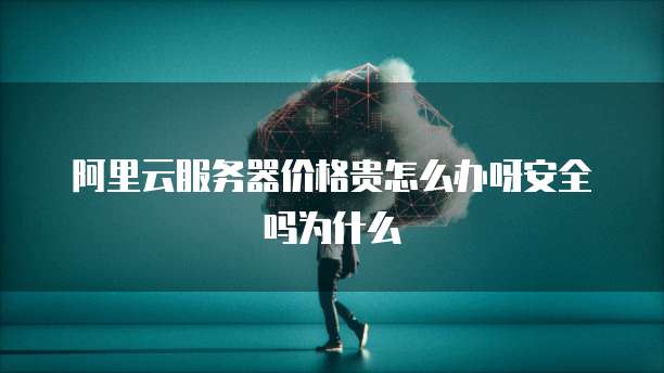 阿里云服务器价格贵怎么办呀安全吗为什么