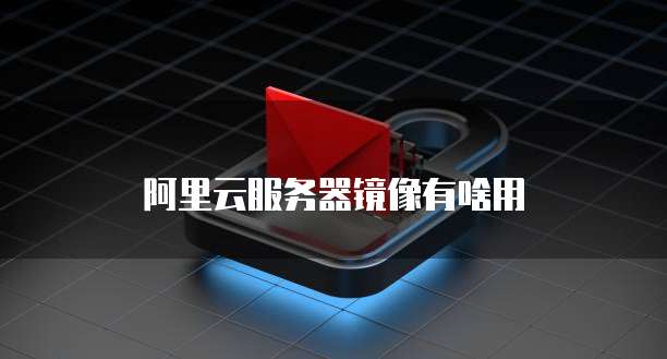 阿里云服务器镜像有啥用