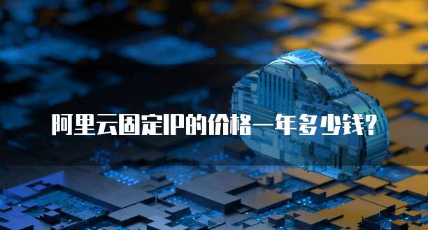 阿里云固定IP的价格一年多少钱?