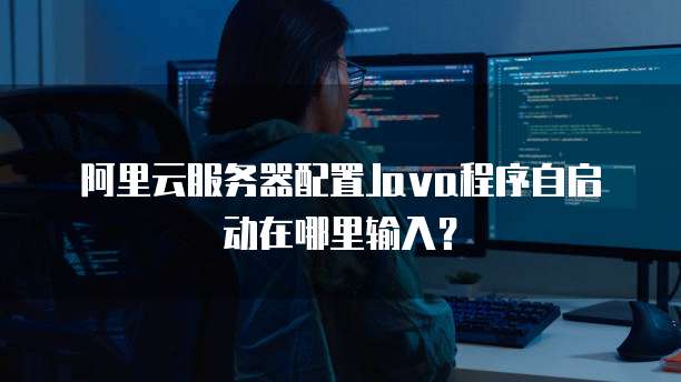 阿里云服务器配置Java程序自启动在哪里输入？