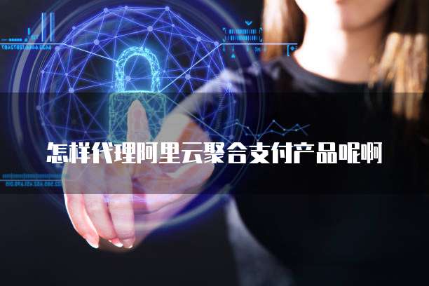 怎样代理阿里云聚合支付产品呢啊