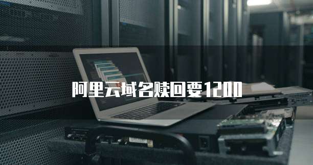 阿里云域名赎回要1200