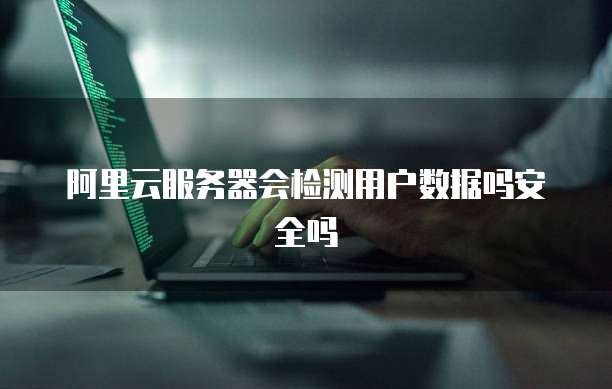 阿里云服务器会检测用户数据吗安全吗
