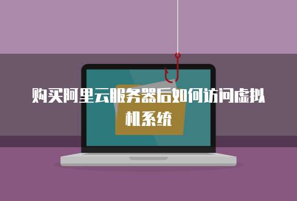 购买阿里云服务器后如何访问虚拟机系统