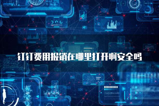 钉钉费用报销在哪里打开啊安全吗