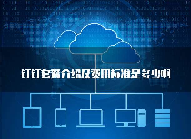 钉钉套餐介绍及费用标准是多少啊