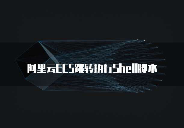 阿里云ECS跳转执行Shell脚本