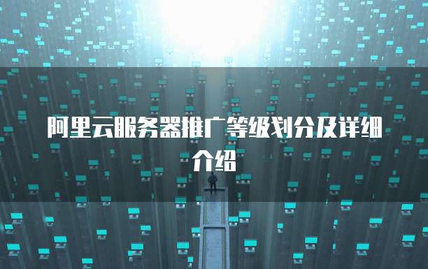 阿里云服务器推广等级划分及详细介绍
