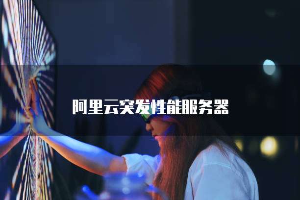阿里云突发性能服务器