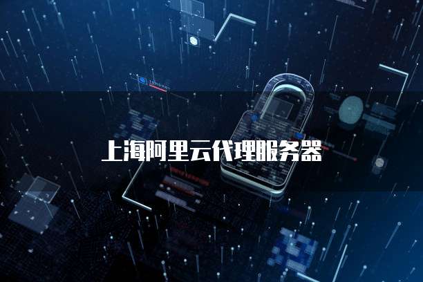 上海阿里云代理服务器