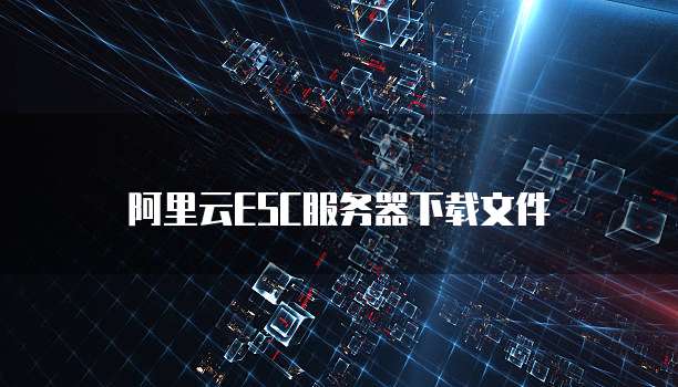 阿里云ESC服务器下载文件