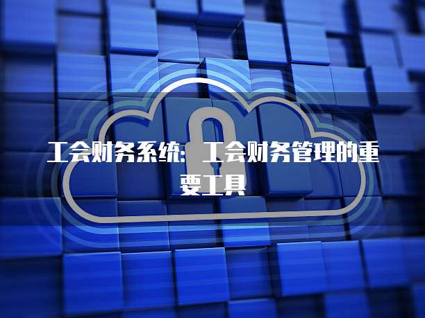 工会财务系统：工会财务管理的重要工具