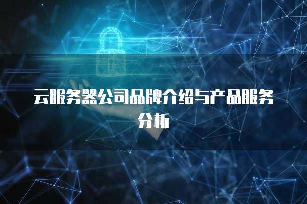 云服务器公司品牌介绍与产品服务分析