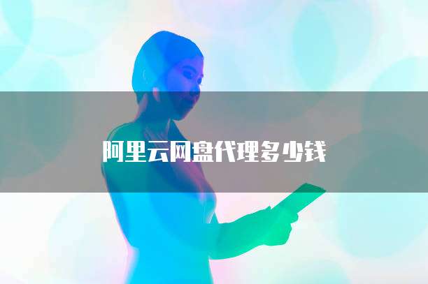 阿里云网盘代理多少钱