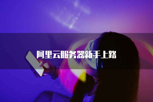 阿里云服务器新手上路