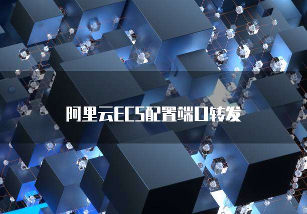 阿里云ECS配置端口转发