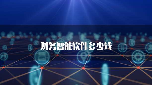 财务智能软件多少钱