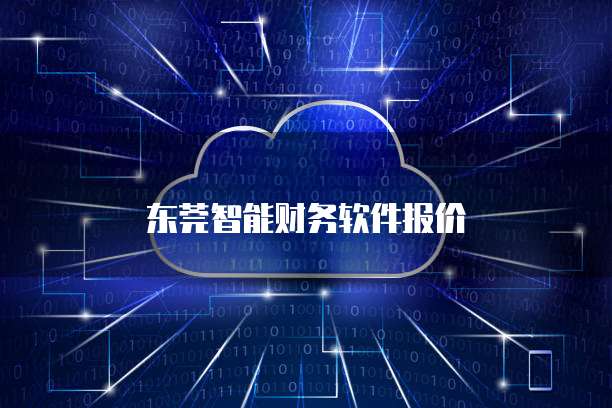 东莞智能财务软件报价
