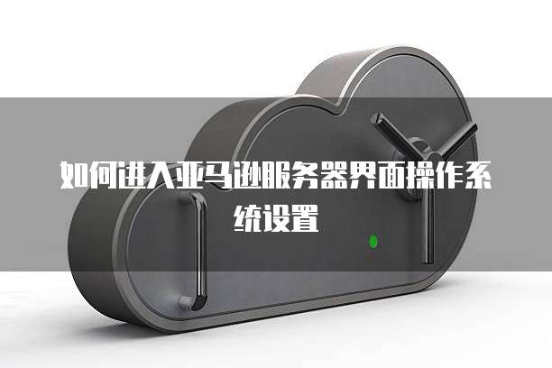 如何进入亚马逊服务器界面操作系统设置