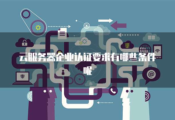 云服务器企业认证要求有哪些条件呢