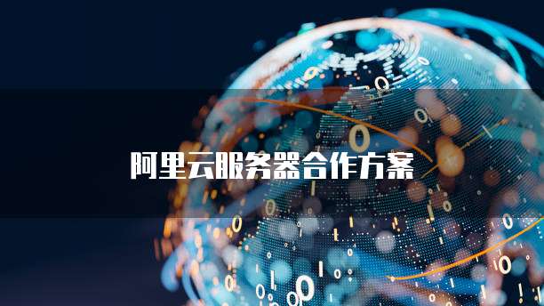 阿里云服务器合作方案
