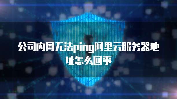 公司内网无法ping阿里云服务器地址怎么回事