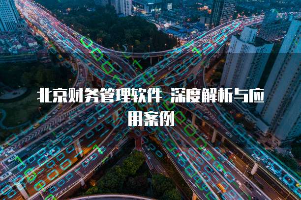 北京财务管理软件 深度解析与应用案例
