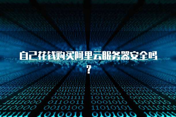 自己花钱购买阿里云服务器安全吗？