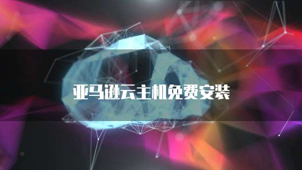 亚马逊云主机免费安装