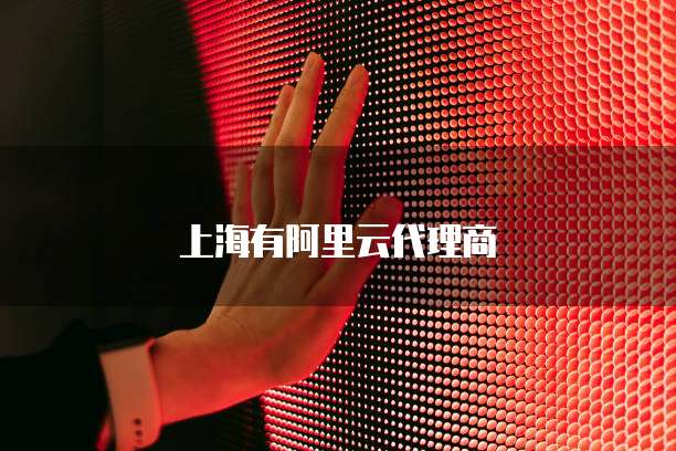 上海有阿里云代理商