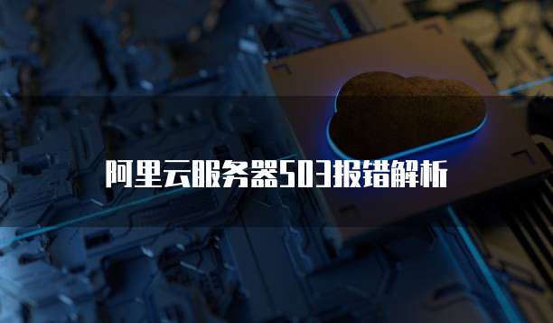 阿里云服务器503报错解析