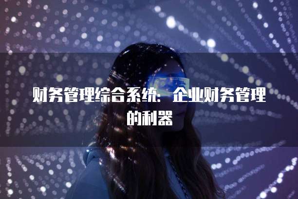 财务管理综合系统：企业财务管理的利器