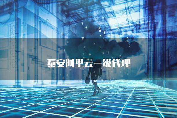 泰安阿里云一级代理