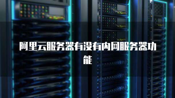阿里云服务器有没有内网服务器功能