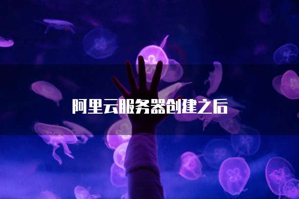 阿里云服务器创建之后