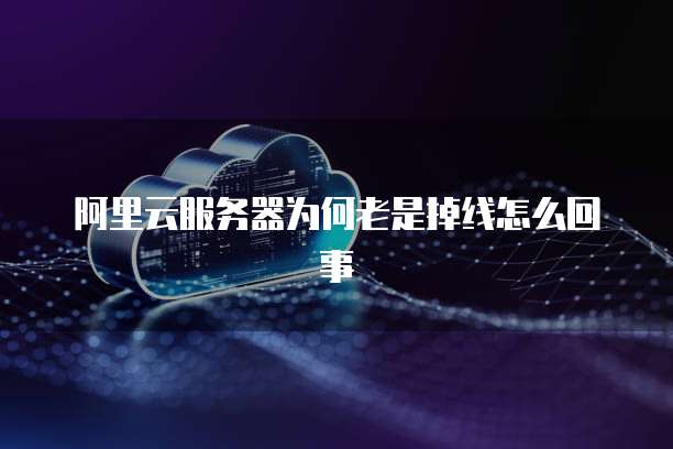 阿里云服务器为何老是掉线怎么回事