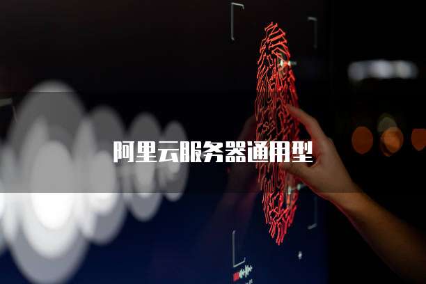 阿里云服务器通用型