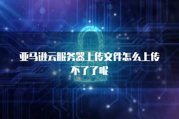 亚马逊云服务器上传文件怎么上传不了了呢