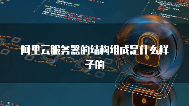 阿里云服务器的结构组成是什么样子的