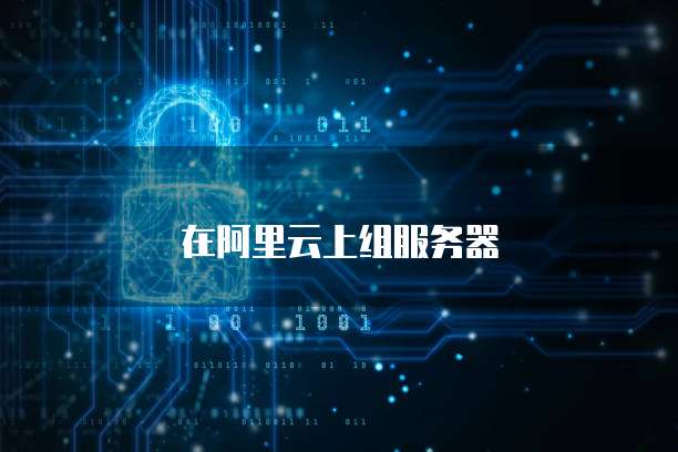 在阿里云上组服务器