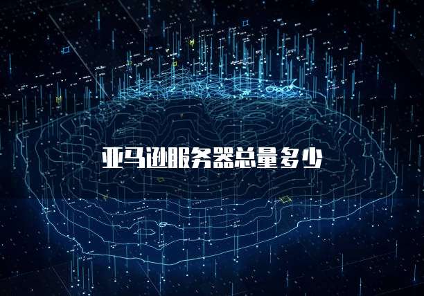 亚马逊服务器总量多少