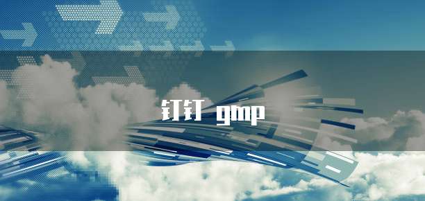 钉钉 gmp