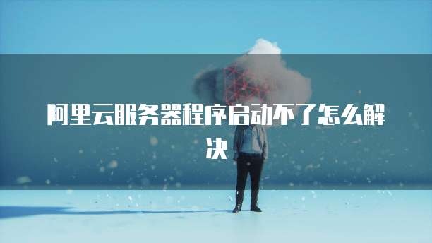 阿里云服务器程序启动不了怎么解决