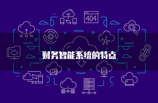 财务智能系统的特点