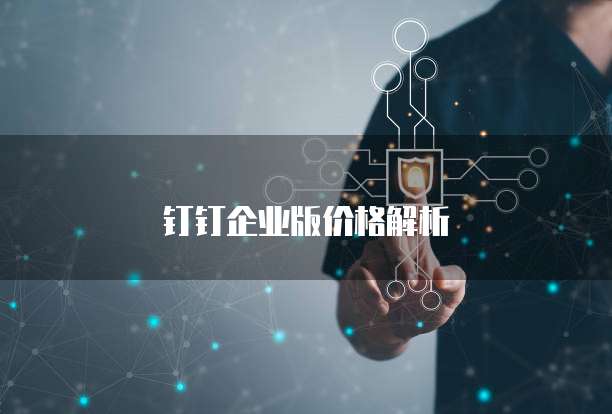 钉钉企业版价格解析