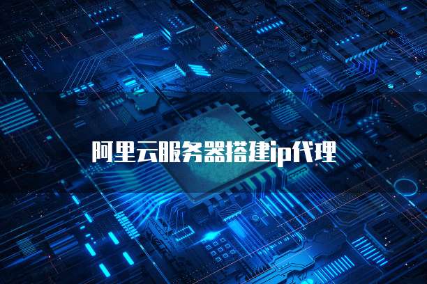 阿里云服务器搭建IP代理