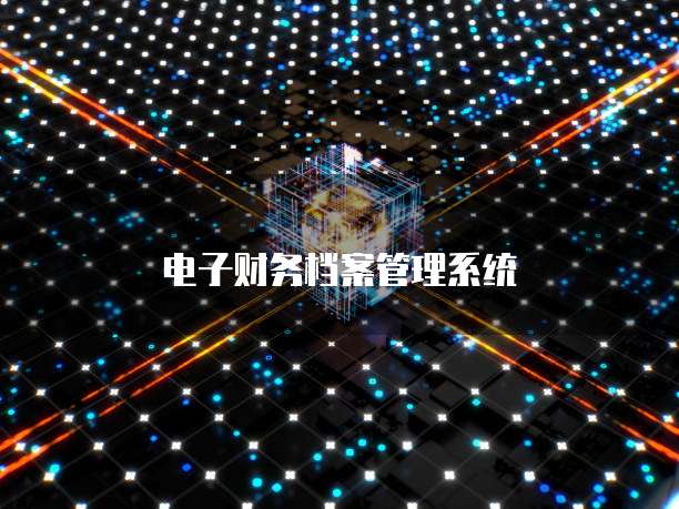 电子财务档案管理系统