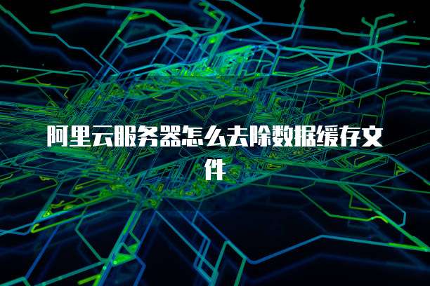 阿里云服务器怎么去除数据缓存文件